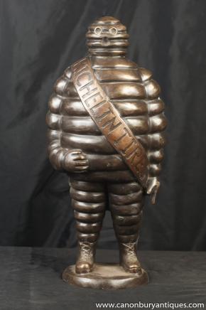 Large Bronze Casting Michelin Tyre Man Bibendum Statue